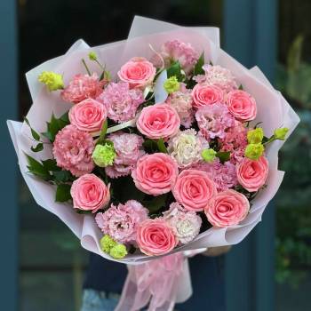 Розовые Цветы - code:1045